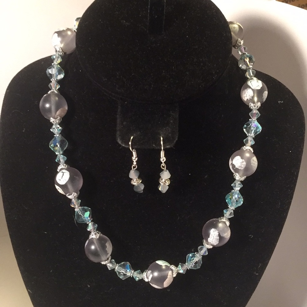 Vintage Japan Necklace and Earrings